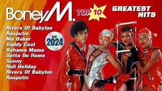 Boney M 2024 MIX Las Mejores Canciones Top 10 - Ma Baker, Rasputin, Rivers Of Babylon, Daddy Cool