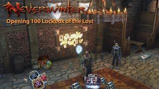 Neverwinter: Opening 100 Lockbox of  the Lost