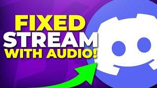 Stream with Sound on Discord - Fix Screen Share Audio Not Working