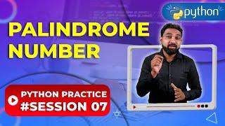 Python Program To Check A Number Or String Is Palindrome | Python Practice 7 | Newtum Solutions