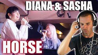 ''HORSE'' Diana Ankudinova & Sasha Kvashenaya REACTION