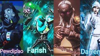 [Squad  smashers]  ft :: Fari$h D@rren Pewdipao with gaudyreloaded