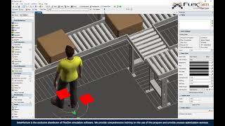 FlexSim live tutorial #6 Conveyor-based assembly line.