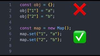  НЕ ИСПОЛЬЗУЙ ОБЪЕКТЫ JavaScript, ИСПОЛЬЗУЙ MAP ЧАЩЕ! (Map vs Object Javascript)