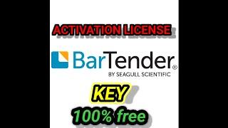 Bartender Activation license key 100% free 2024