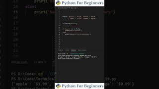 How To Delete A Key From A Dictionary | Python For Beginners