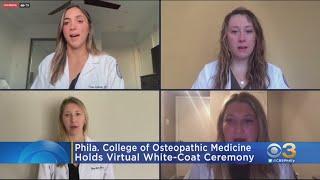 Philadelphia College Of Osteopathic Medicine Hold Virtual White Coat Ceremony