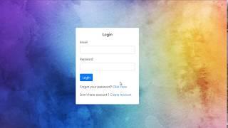 Change Password Page Responsive Design - Bootstrap 4 - Html CSS Tutorial - by Coding Xpress