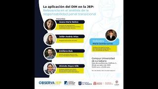 La  aplicación del DIH en la JEP