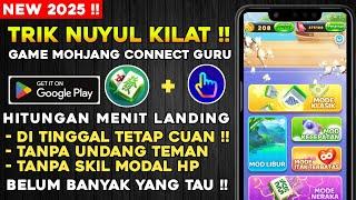 NUYUL KILAT !! GAME MAHJONG CONNECT GURU TRIK AUTO CLIKER  - APLIKASI PENGHASIL UANG 2025