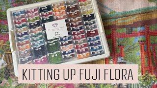 Kitting Up Fuji Flora from Diamond Art Club