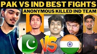 Pak vs Ind pubg | Anonymous vs indian team | Baba 1 v 3 against indian team | Pikachu 1 v 3 Fnatic