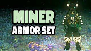 The BEST Armor For EXPLORING The Depths, The Miner Armor Set!