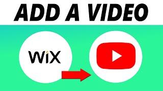 How to Add YouTube Video on Wix Website!