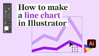 Learn how to make an editable LINE CHART in Illustrator | Datylon Chart Maker Tutorial [2022]