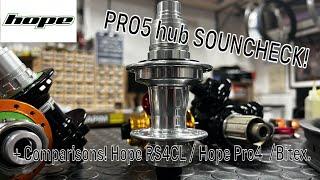 Hope PRO 5 Hub SOUNDCHECK Video! (+Comparisons!)