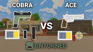 Cobra VS Ace: Best Civilian Pistol in Unturned?