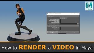 How To Render High Quality Video in Maya (Basic)