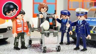 Geiselnahme im Krankenhaus! - Playmobil Polizei Film - KARLCHEN KNACK #205