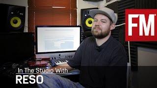 Reso creating breaks In The Studio With Future Music