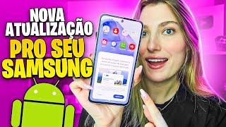 CHEGOU  ATUALIZAÇÃO COM RECURSO DE IA PARA SAMSUNG GALAXY - galaxy a54,a55,a34 e a35!!