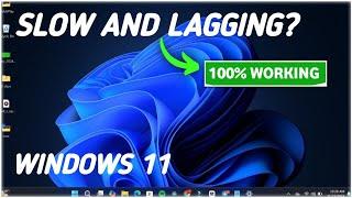 How To Fix Windows 11 PC Lagging/Slow Problem (Easy Fix)