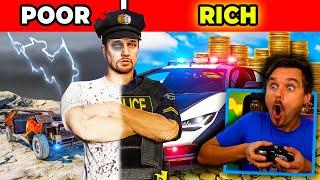 From $0 to BILLIONAIRE Cop in GTA 5! (WOW!)