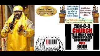 WARNING  ISRAELITES:  Jermaine Grant, aka Chief High Priest Tazadaqyah, IUIC, and all 501C-3 Hebrews