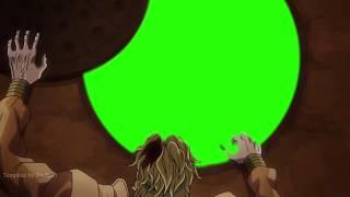 DIO   Sewer cover Green Screen Meme Template