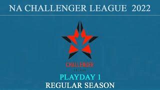 GG vs AQUA @Clubhouse | North American Challenger League 2022: Stage 1 Playday 1