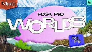 2024 PDGA Pro Worlds | MPO R4F9 | Robinson, Anderson, Anttila, Taylor | Jomez Disc Golf