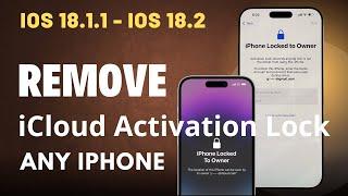 (iOS 18.1.1&iOS 18.2) i-Ultra 2024 Software PERMANENT Remove iCloud ID Activation Lock - New Method