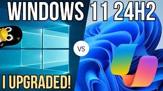 I “upgraded”! Windows 11 24H2 copilot on unsupported hardware vs 23H2 gaming PC Live Reaction 10 ep3