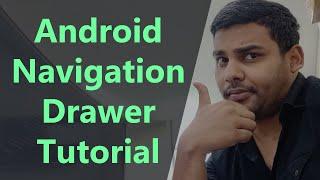 Android Navigation Drawer Tutorial with Navigation Component