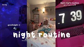 night routine tiktok compilation  | tabu 