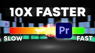 How to INSTANTLY EDIT 10x FASTER! in Premiere Pro