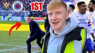 I Went PITCHSIDE as RANGERS Went TOP of the LEAGUE! 