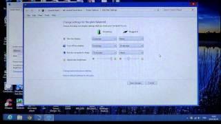 Windows 8 How to change sleep mode settings