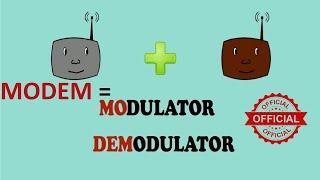 Modem - What is a modem | How Does Modem work | modulation | modulator | what is modem