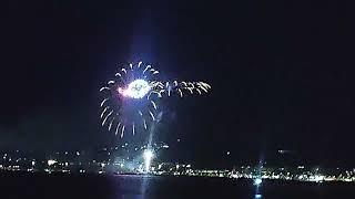 Firework of 13th July 2024 on the French Riviera