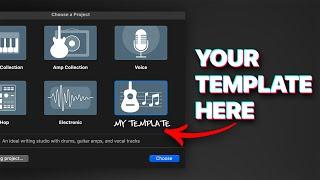 How to make your own GarageBand project templates