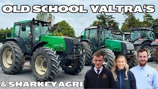 Old School Valtra Classic's & A trip to see Sharkey Agri with the Q305 Demo