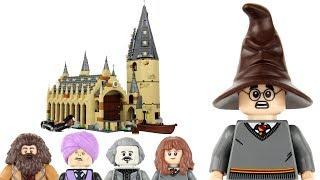LEGO Harry Potter 2018 Hogwarts Great Hall 75954 Review!