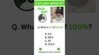 Percent Hack - Math Shortcut - Guinness And Math Guy