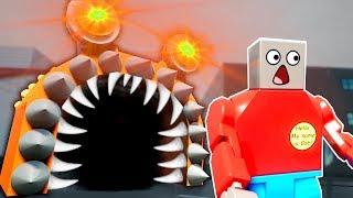 GIANT SLUG MONSTER SURVIVAL! - Brick Rigs Multiplayer Gameplay