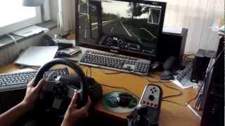 German Truck Simulator with Logitech G27