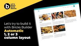 Bricks Builder Tutorial | Automatic Post Column Count | Build with Bricks Builder in Wordpress