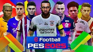 MELHOR JOGO DE FUTEBOL PARA CONSOLES! PES 2025 BRASILEIRÃO & LIGAS 100%