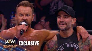 EXCLUSIVE! What did CM Punk, Christian Cage & Kaz have to say after Rampage? | AEW Rampage, 8/27/21