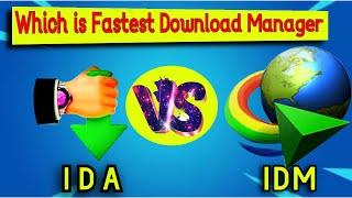 Internet Download manager VS internet download accelerator (SPEED TEST)